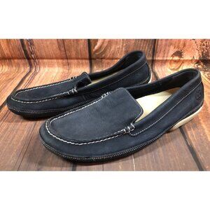 Timberland Earthkeepers Blue Leather Slip on Loafer Boat Shoes Mens 10.5 (j6b)
